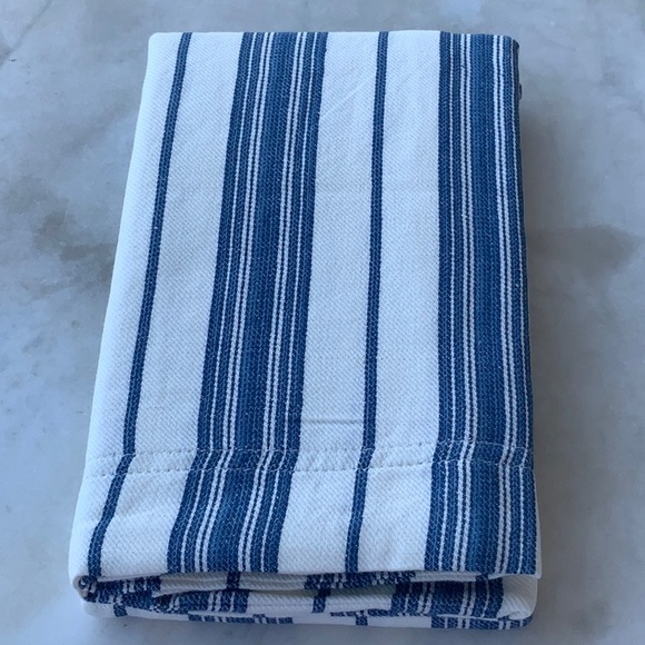 RALPH LAUREN INDIGO COTTAGE NAVY WHITE SAWBUCK STRIPE EUROPEAN SHAM NEW - Picture 4 of 5